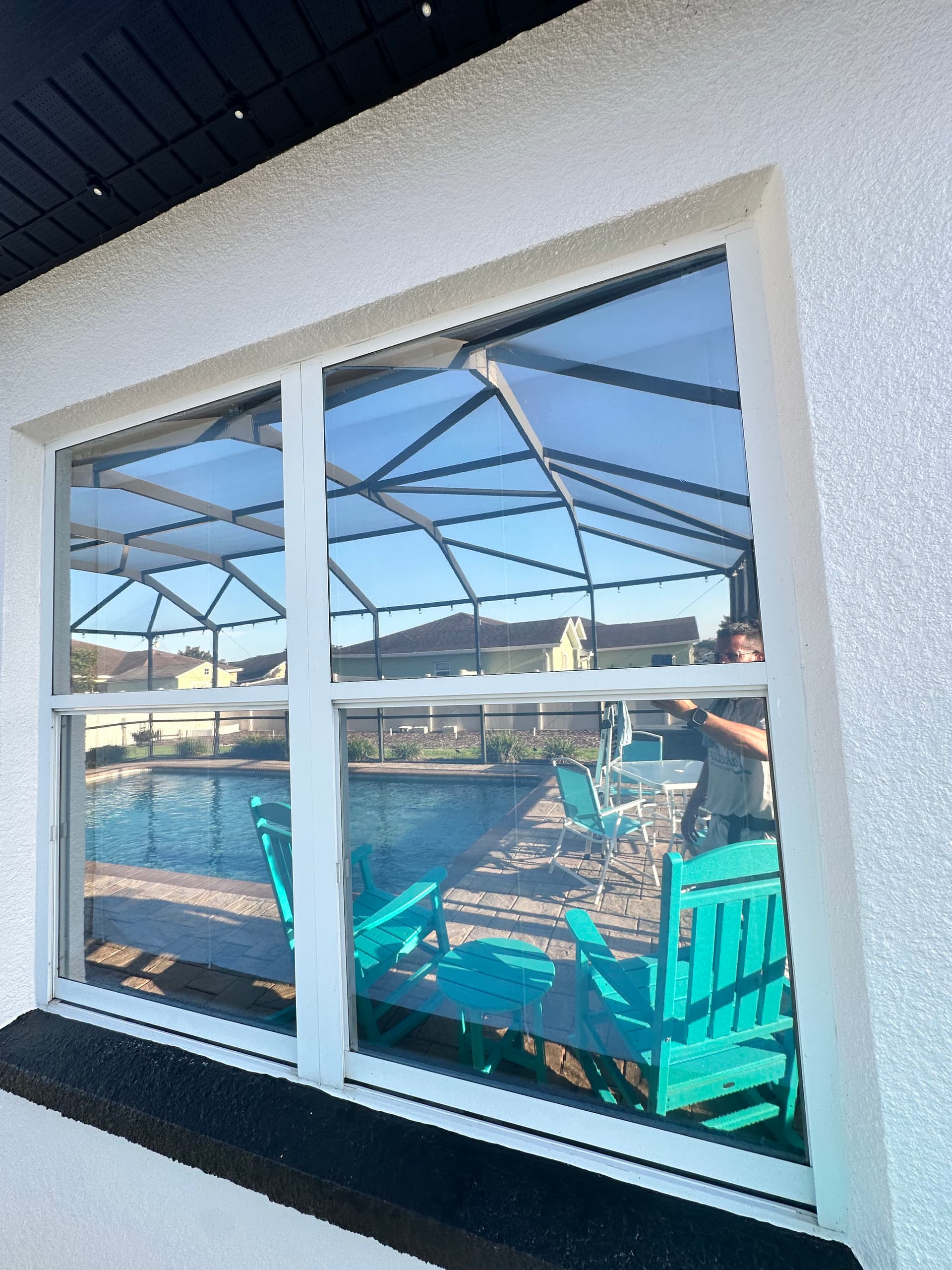 Spotless Exterior Windows on a Lakeland Home