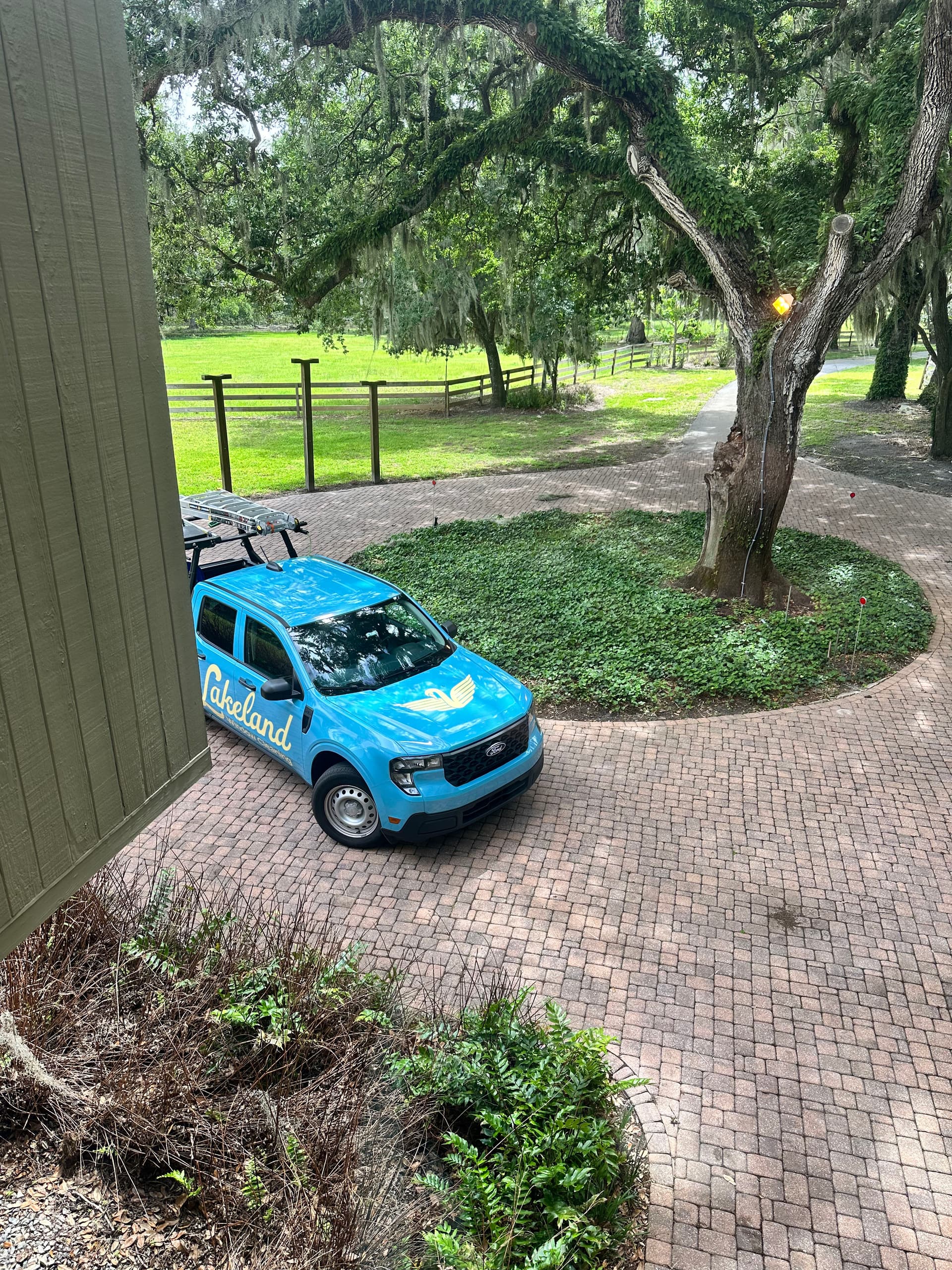 Our Blue Truck Is Always Ready to Roll image